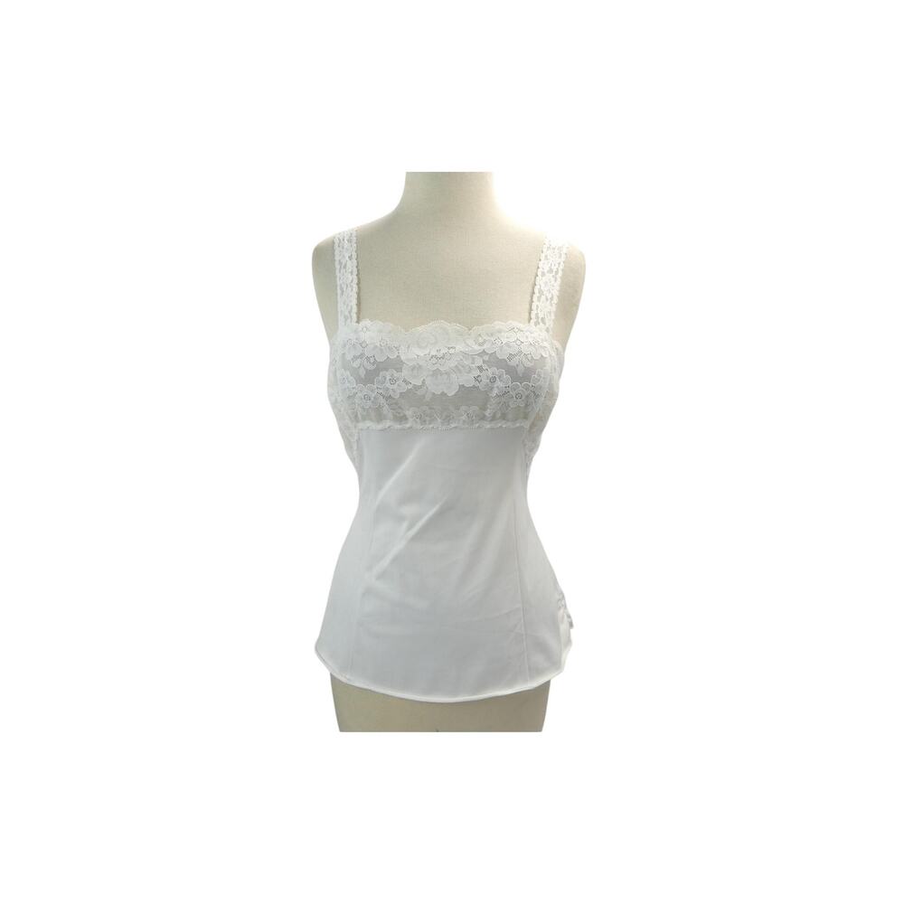1950's White Lace Camisole